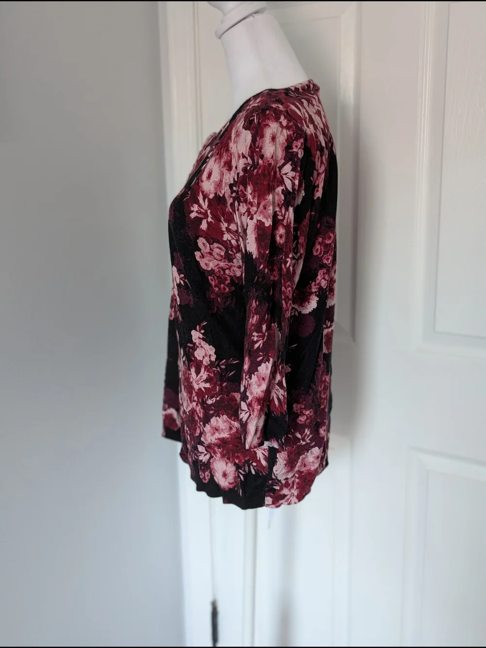 DB by Dress Barn Ladies Button-Down Cardigan with 3/4 Sleeves